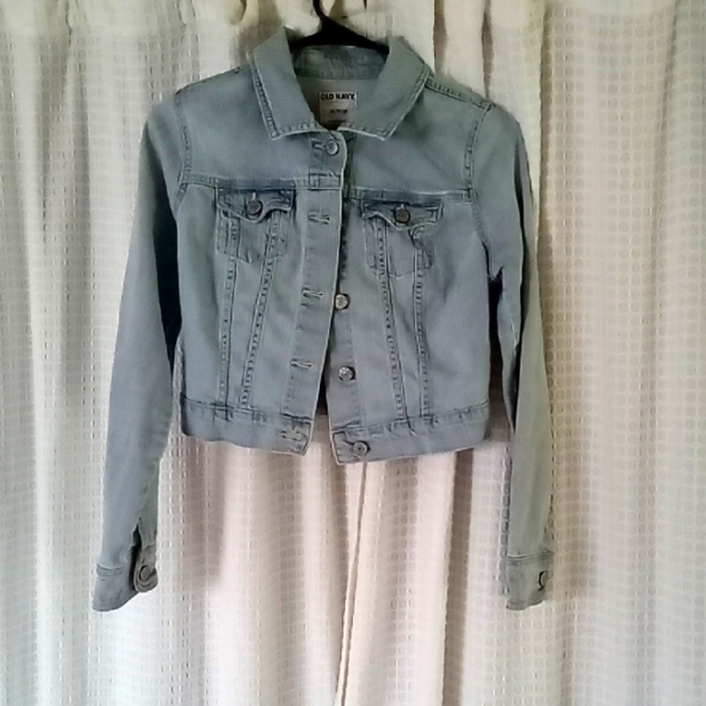 Old Navy Women's Light Wash Denim Jacket